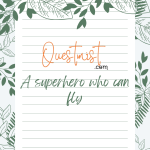 Dream: A superhero who can fly